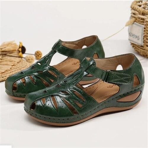 Women Sandals New Summer Shoes Woman Plus Size 43 Heels Sandals For Wedges Chaussure Femme Casual Gladiator Sandalen Dames