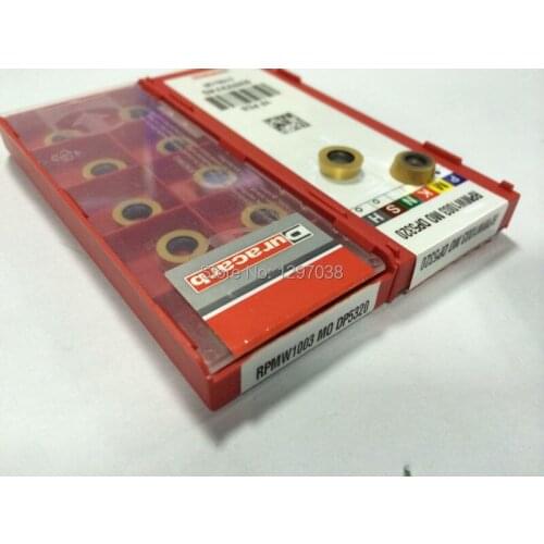 10pcs duracarb RPMW1003 Inserts EMR Corner Rounging End Mill