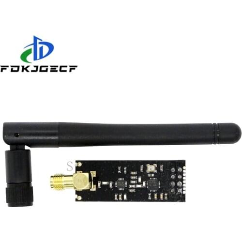 10pcs/lot 1100-meter long-distance NRF24L01+PA+LNA wireless modules (with antenna)