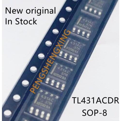 10PCS/LOT TL431ACDR TL431AC TL431 431AC SOP8 New original spot hot sale