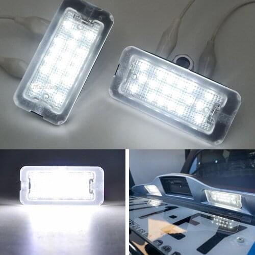 2pc Canbus LED License Number Plate Light For Fiat 500 For Fiat Abarth 500 Model 2007-2020 TARGA 51800482