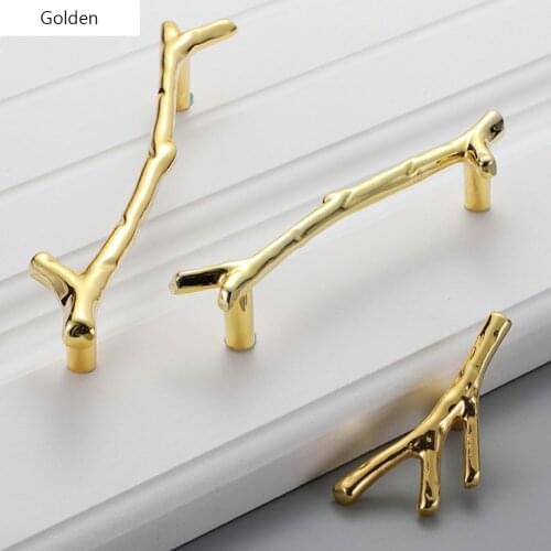 96mm/128mm Fashion Tree Branch Furniture Cabinet Handles Handles Cupboard Pulls Knobs Hardware Door Pulls Twig Vintage Drawer