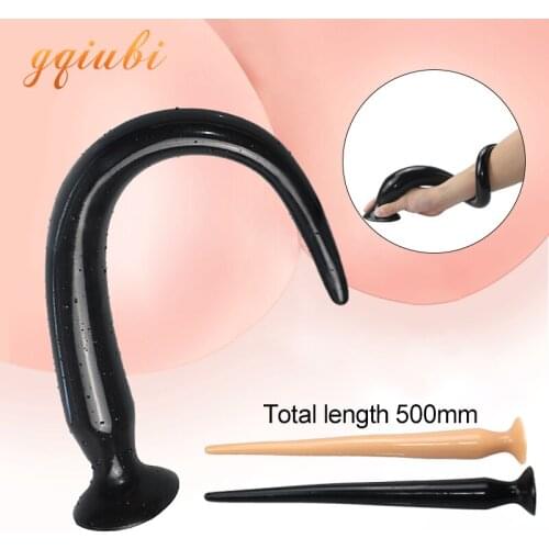 50cm long butt plug anal dildo big anua masturbator dilator prostate massager anal plug adult erotic sex toys for men woman gay