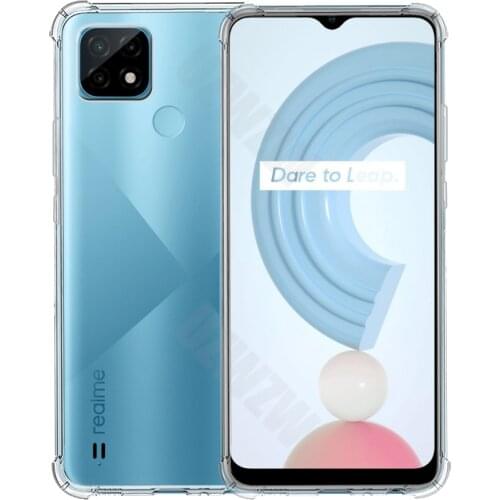 For Realme 5 6i 6 Pro 6s Realme 7 7 Pro 5G 4G C3 C11 C15 GT 5G 4G Case Cover Coque Funda Shockproof HD TPU Soft Silicone