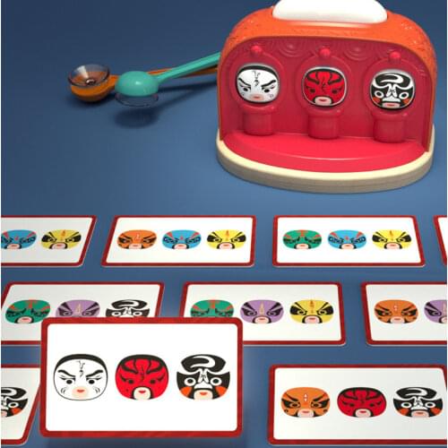 Kids Toys Face-changing Find Picture Logical Thinking Game Training attention Concentration children Puzzle Board Games gift