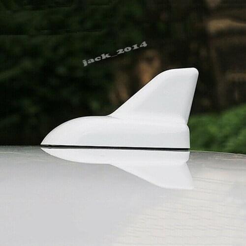 For AUDI Car white Roof Dummy Radio Signal Shark Fin Style Aerial Antenna cover
