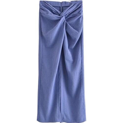 DOUJILI 2021 Women Summer High Waist Elegant Skirts Solid Color Bottoms New Style Fashion Ladies Skirts Dropshipping