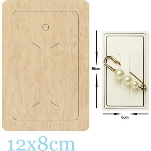 Hairpin Tags Labels DIY Cutting Mold Wood Dies For Leather Blade Rule Cutter Paper Crafts for Common Machines on the Market 2020