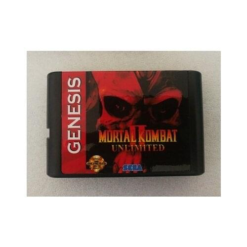 Mortal Kombat 2 unlimited For Sega Mega drive 16 bit MD Games Card For Sega Mega Drive For Genesis