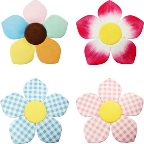 Flower Baby Bath Pad Infant Comfort Bathtub Mat Tub Support Lounger Sink Bath Cushion for Newborn Photo Shooting Props