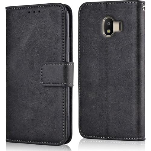 For On Galaxy J2 2018 Leather Wallet Case Samsung Galaxy J2 2018 J250 J250F Cover Phone Bag Samsung Galaxy J2 2018 Case