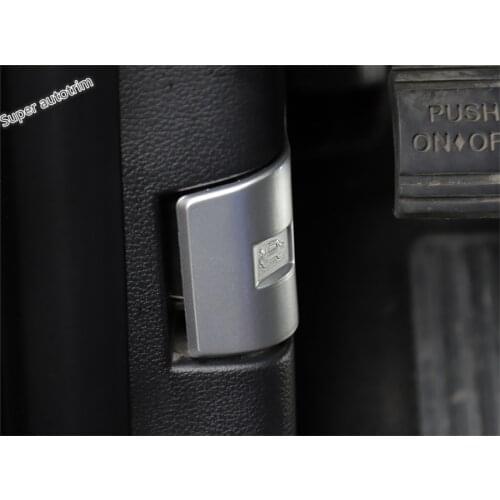 Lapetus Engine Button Switch Open Close Sequins Cover Trim Fit For Ford F150 2015 2016 2017 2018 ABS Matte Accessories Interior