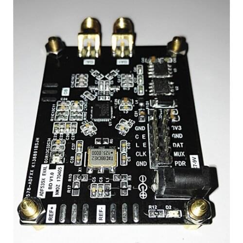 ADF5355 PLL 54M-13.6G development board PLL low phase noise VCO differential crystal oscillator