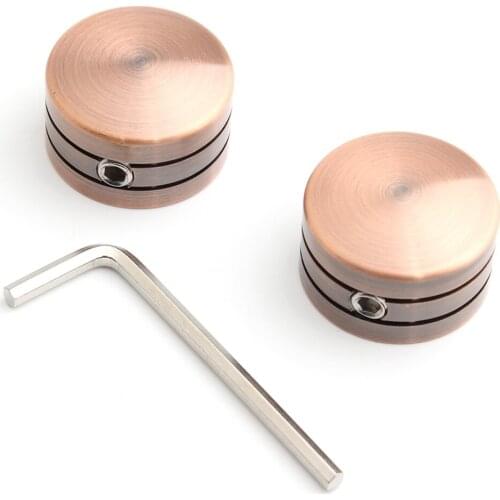 Motorcycle 2pcs Aluminum Spark Plug Head Bolt Cap Cover Head Bolt Cover For Harley Touring Twin Cam Sportster XL 883 1200