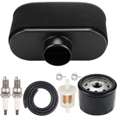 Engine Lawn Mower Tractor Air Filter Oil Filter Set Suitable for Kawasaki FR691V FS481V FR651V 11013-7047