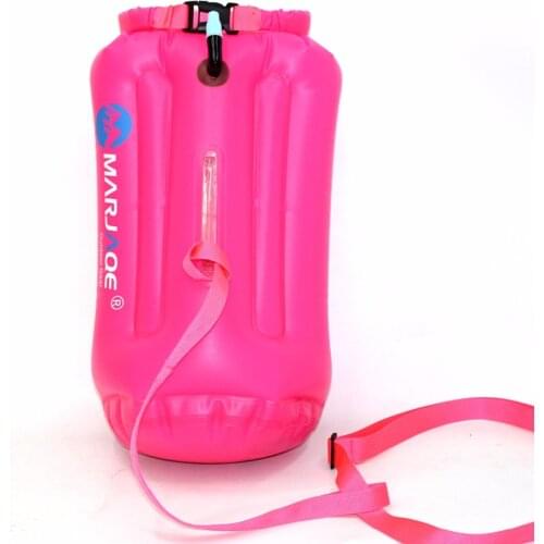 20L Inflatable Impermeable Storage Swimming Buoy Waterproof Dry Bag For Swim Ocean Rafting River Trekking Water Proof Bag Buoy