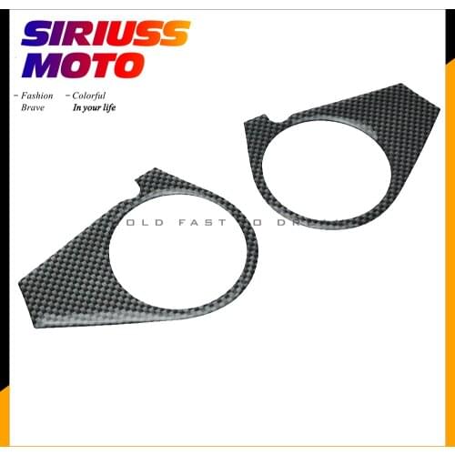 Motorcycle Sticker Carbon Fiber Pattern Top Triple Clamp Yoke case for KAWASAKI ZX-10R ZX10R 2006 2007
