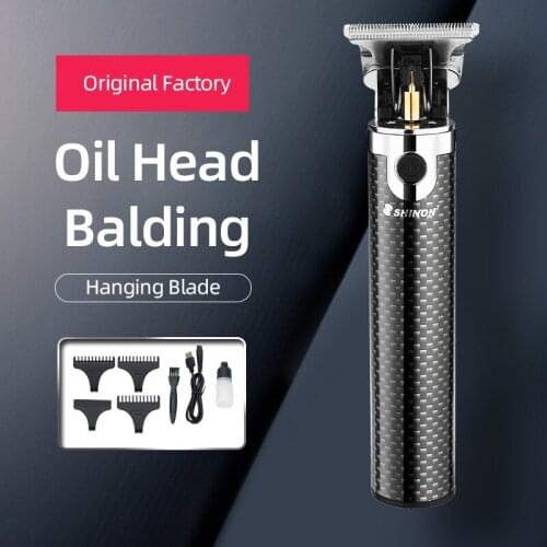 2020 New Arrival USB Rechargeable Barber Tools Black Hair Cutting Machine Fashion Electric Clippers For Men Available