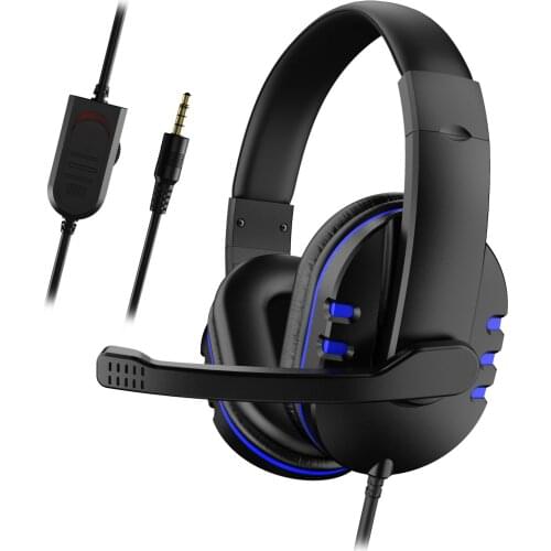 SOONHUA 3.5mm Wired Gaming Headset With Mic Deep Bass Stereo Surround Game Headphone Professional Computer Gamer Earphone