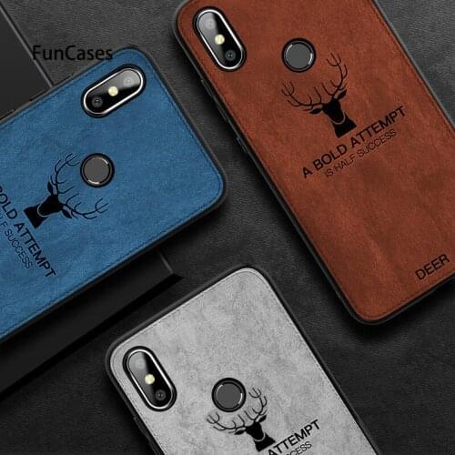 Deer Cloth Case For Xiaomi Redmi 6 Pro 6A S2 Note 5 Pro 5 Plus Note 4X Cases For Xiaomi mi Mix 2 2S Max 3 8 Lite SE 6X A2 Cover