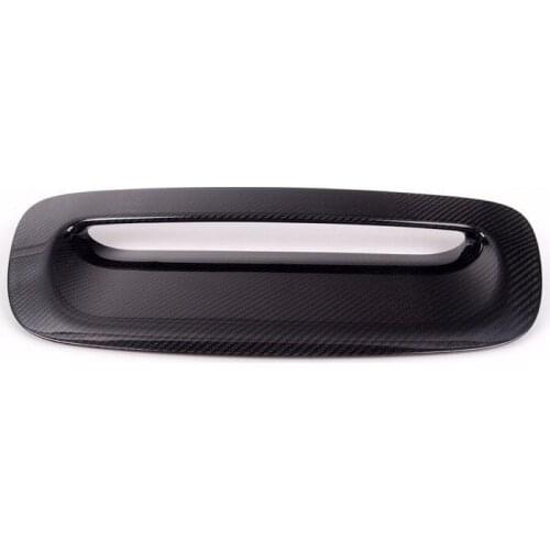 Carbon Fiber Car Bug Shields Air Inlet Sticker Cover Moulding Trim for Mini Cooper S R55 R56 Exterior Styling Accessories