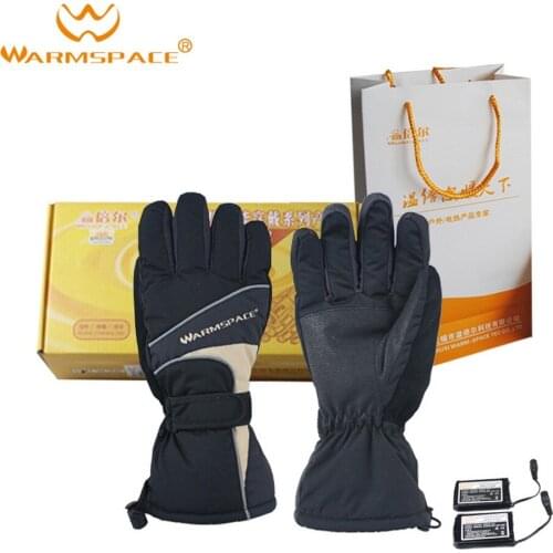 Waterproof Motorcycle Cycling Electric Heating Gloves Motor Winter Outdoor Hunting Ski Warm Smart Electric Heating Gloves