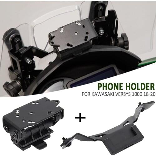 2018-2020 For Kawasaki Versys 1000 VERSYS1000 NEW Motorcycle Accessories Smart Phone Navigation GPS Plate Bracket Adapt Holder