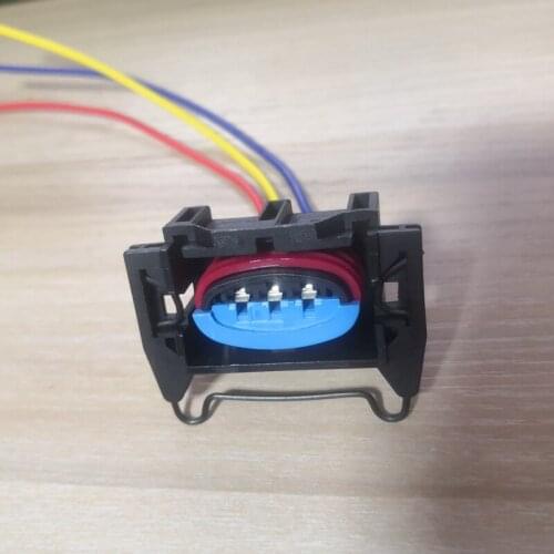 1/5/10/20/50/100pcs/lot 3 Pin Ignition Coil Plug Connector Pre-wired Repair kit For Ford Mondeo, Focus, Ka 89FG-14A464-HCB