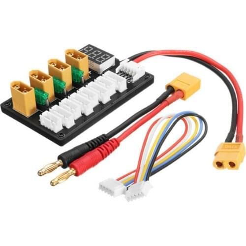 3S/4S XT60 B6 Lipo Battery 5P Parallel Balanced Charging Board