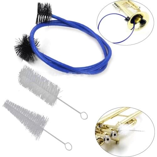 3PCS Trumpet Cleaning Brushes Set for Musical Instrument Accessories