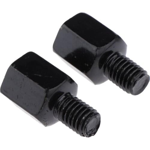 4 Pieces Motorcycle Mirror Adapters RH 8mm Mount To RH 8mm Mirror Rear View