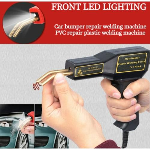 Plastic Welder With Staples Garage Tool Hot Staplers Machine Staple PVC Plastic Repairing Machine Car Bumper Repair Handy Welder