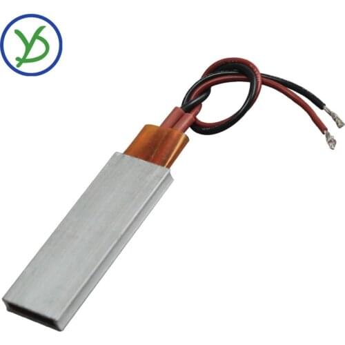 AC DC 12V 70C constant temperature PTC heater with shell 60*21mm