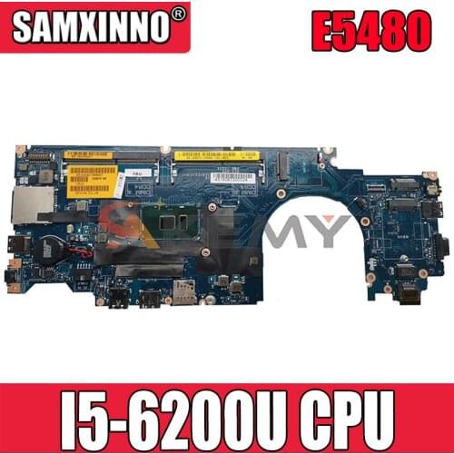 Akemy Brand NEW I5-6200U For DELL Latitude E5480 Laptop Motherboard CDM70 LA-E081P CN-0282V5 282V5 TXD2X Mainboard 100%Tested