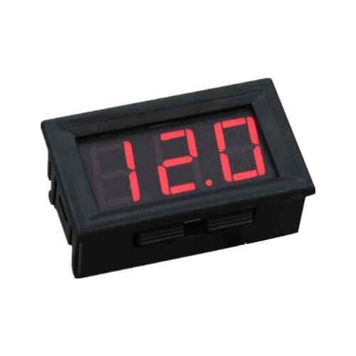 DC0-10A Ampere LED Amp Panel Meter 3Bit Display No Need Shunt Digital Ammeter RD