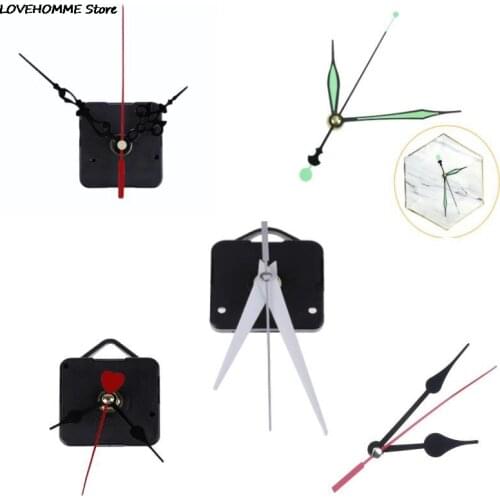DIY Clock Mechanism Parts Classic Hanging Black Quartz Watch Wall Clock Movement Quartz Wall Clock Movement