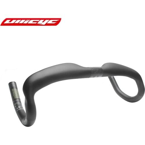 Road Bicycle Racing UD Gloss Full Carbon Handlebar Internal Cable Carbon Bike Handlebar 31.8*400/420/440mm Free Ship WB280