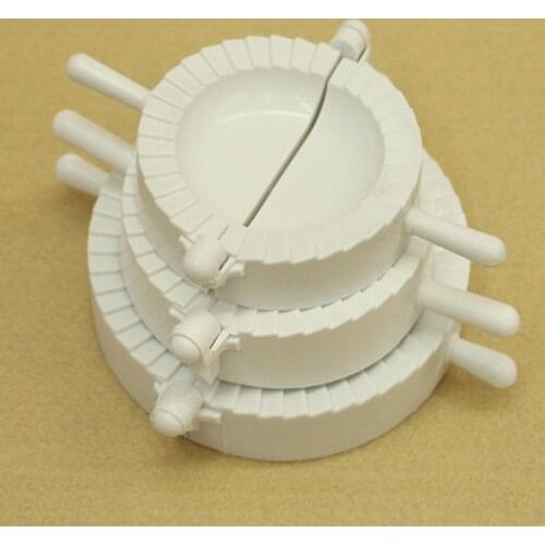 3pcs Dumpling Mold Pierogi Turnover Ravioli Empanada Dough Press Mould Maker Kitchen Dumpling