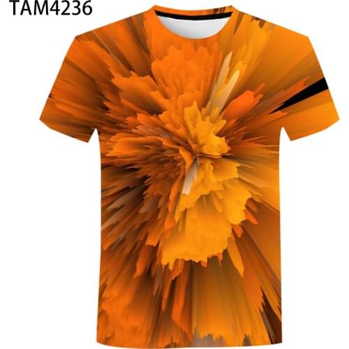 2021 New 3D Printed T-Shirt Mens Summer Leisure Fun Street Boys Girls Childrens Breathable Oversized Short Sleeve Top 4T-5XL