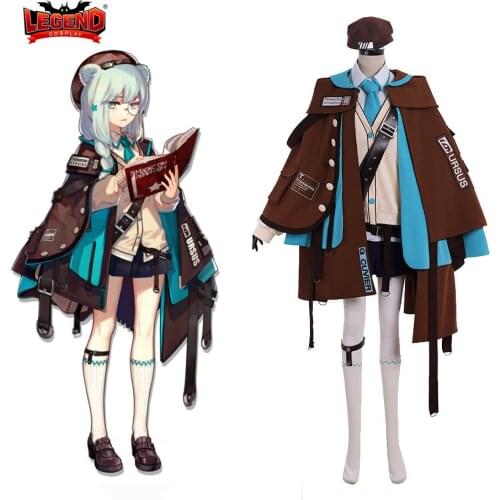 Arknights Anna Morozov Cosplay Costume Custom made All Size Full set Halloween costume