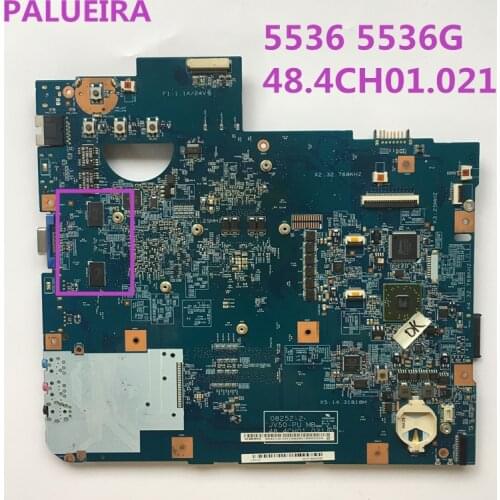 PALUBEIRA For Acer Aspire 5536 5536G Laptop Motherboard ATI 512MB DDR2 48.4CH01.021 mainboard Tested Work perfect