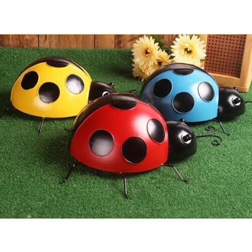 Metal Wall Decor, Wall Art, Wall Sculpture, Ladybug, 1PC, 10cm