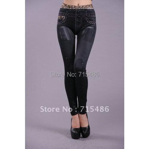 ML7537 Free Shipping New style Cool Leggings Womens Slim Stretch Pants