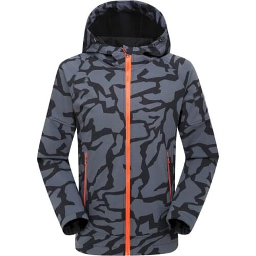 Mens Hiking Jackets Camping Softshell Outdoor Jacket Men Windbreaker Water Resistant Coat Winter Autumn Sport Casacos