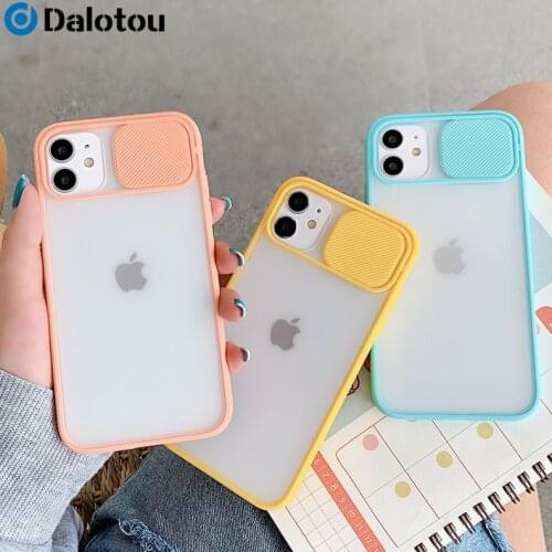 Camera Lens Protection Phone Case For iPhone 7 8 Plus SE 2020 12 Mini 11 Pro Max X XR XS 6 6S Matte Clear Candy Soft Back Cover
