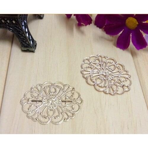 Wholesale 50pcs/lot Flatback Rhinestone Button For Hair Flower Wedding Invitation JT006