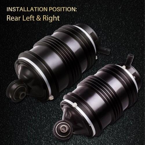 2pcs Air Spring Bag For Mercedes E-Class W211 E320 E500 E350 E550 E550 Rear L+R 2113200725 2113200825
