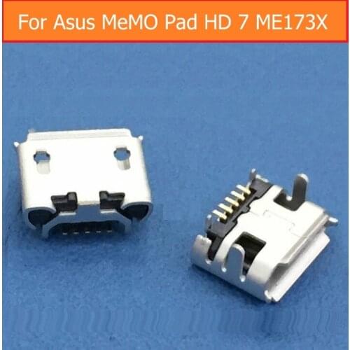 Genuine USB charger jack socket For ASUS MeMO Pad HD 7 ME173X Sync date charging port USB connector port dock slot replacement
