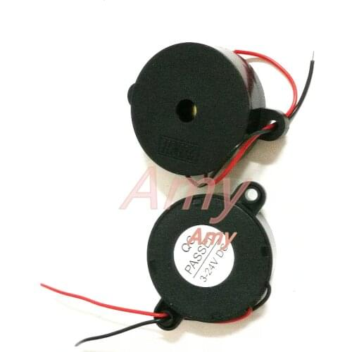 Manufacturers sell piezoelectric active buzzer, 12V, HND-4216, voltage, 3-24V, DC continuous sound