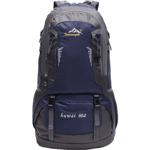 Mountaineering Backpack 60L Water Repellent Unisex Outdoor Walking Travel Shoulder Bag Large Capacity Hiking Backpacks Rucksack